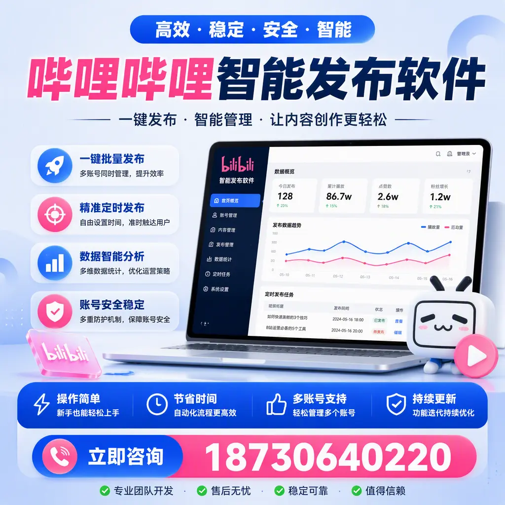 如何在 秦皇岛 制定有效的哔哩哔哩智能发布策略